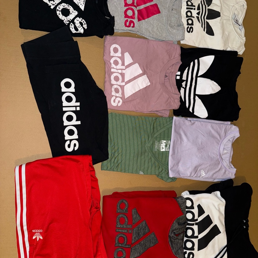 Adidas size medium lot